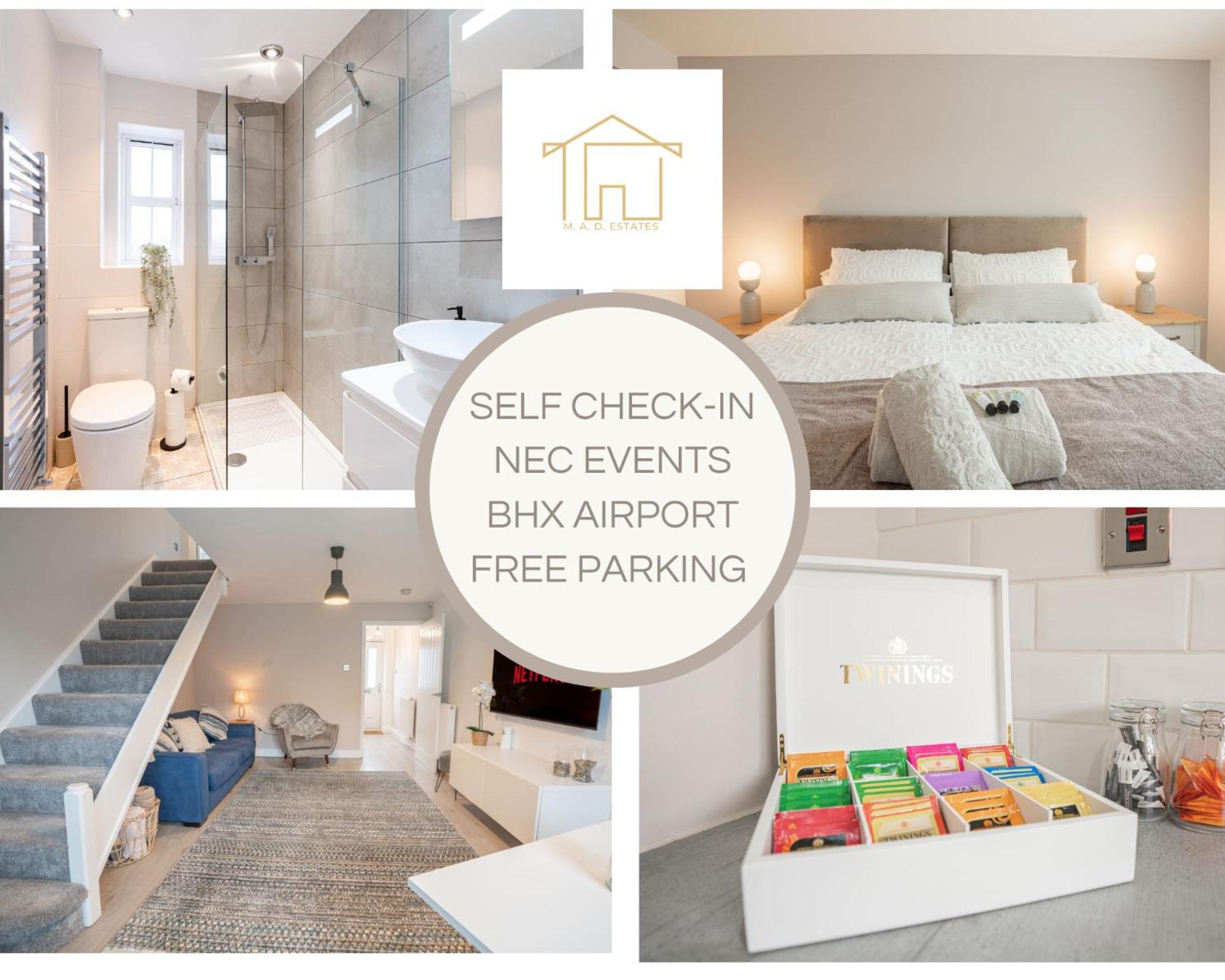 Stunning Abode 5 Min From Nec & Bhx, Pets Allowed Marston Green Luaran gambar
